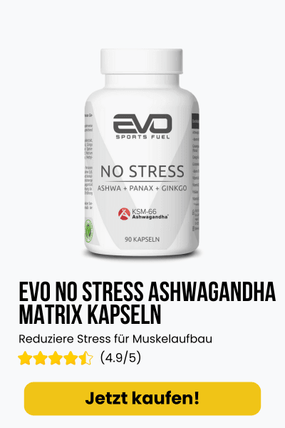 EVO No Stress Ashwagandha Matrix Kapseln 90 Kapseln