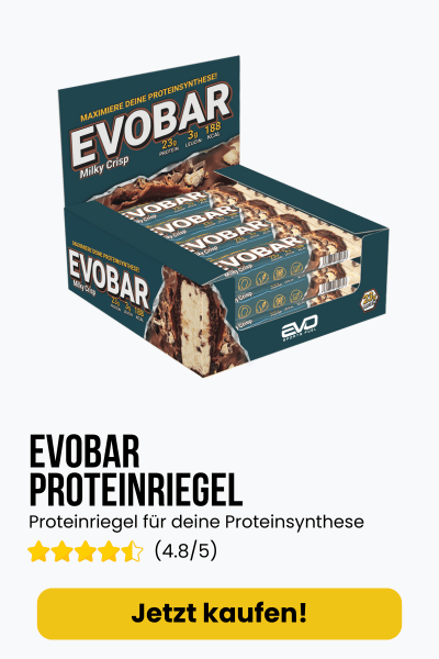 EVOBAR Proteinriegel 23g protein pro jeder Riegel